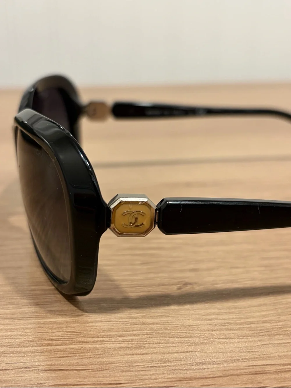 Chanel 5286 Black Oversized Polarized Sunglasses – Made in Italy